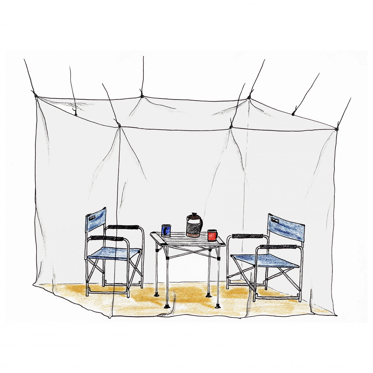 Basic Nature - Moskitonetz Klassik Mesh 225 - Moustiquaire 5 Basic Nature - Moskitonetz Klassik Mesh 225 - Moustiquaire – Image 3