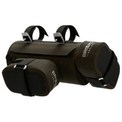 Brooks England - Scape Handlebar Pouch - Sacoche De Guidon 12 Brooks England - Scape Handlebar Pouch - Sacoche De Guidon -Extérieur Équipement Magasin brooks england scape handlebar pouch sacoche de guidon detail 5