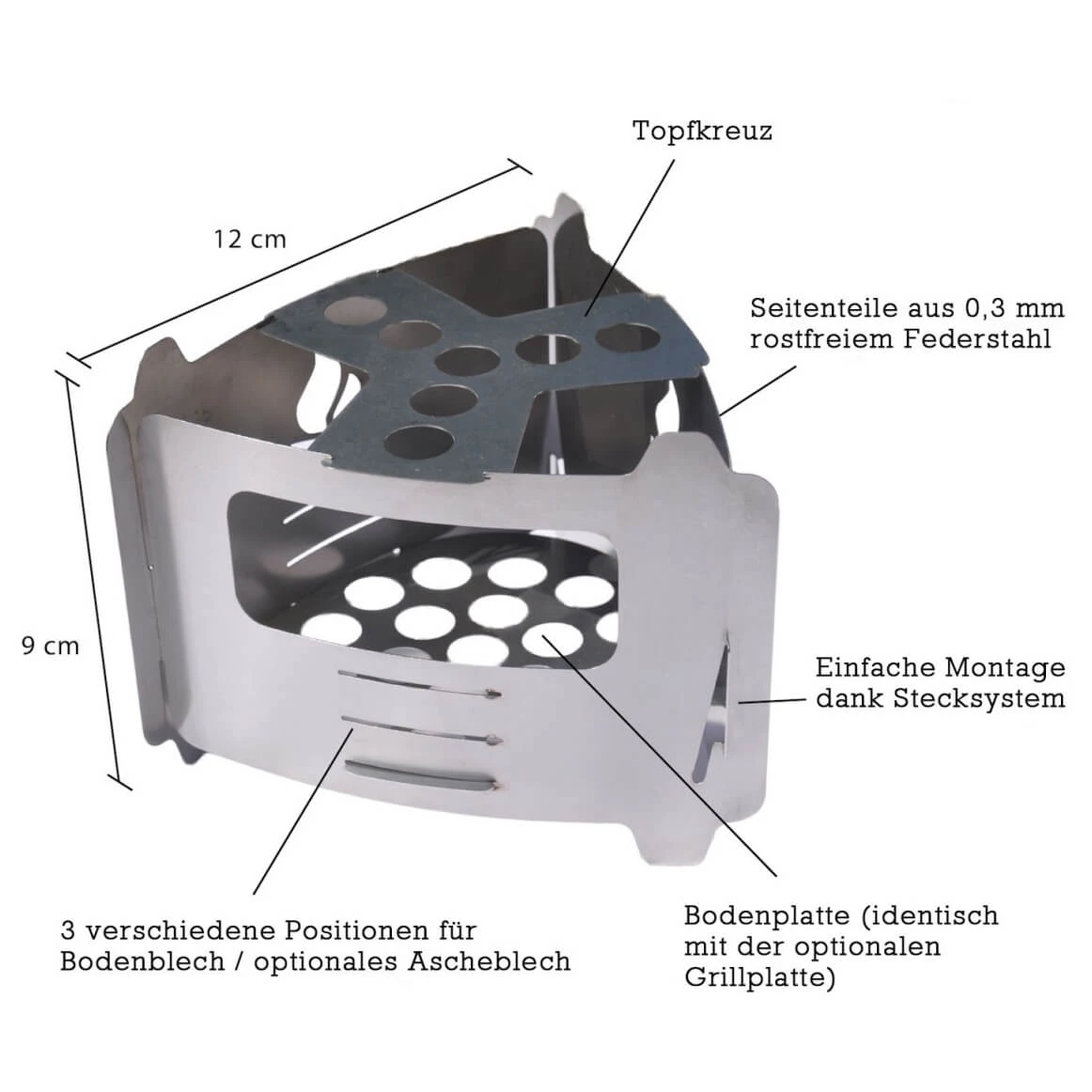 Bushcraft Essentials - Bushbox Ultralight - Réchaud à Combustible Sec 4 Bushcraft Essentials - Bushbox Ultralight - Réchaud à Combustible Sec – Image 2
