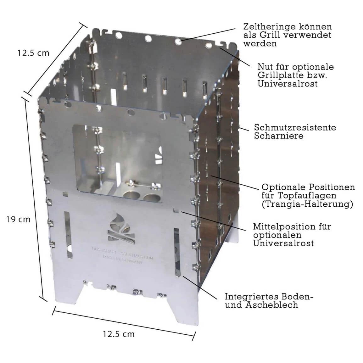 Bushcraft Essentials - Bushbox XL - Réchaud à Combustible Sec 5 Bushcraft Essentials - Bushbox XL - Réchaud à Combustible Sec – Image 3