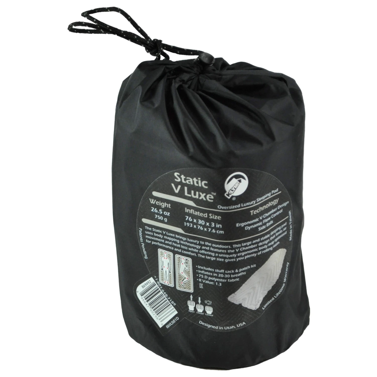 Klymit - Static V Luxe - Matelas De Camping 5 Klymit - Static V Luxe - Matelas De Camping – Image 3