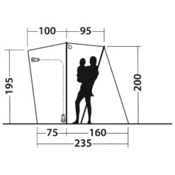 Outwell - Lakecrest - Auvent Camping-car 12 Outwell - Lakecrest - Auvent Camping-car -Extérieur Équipement Magasin outwell lakecrest auvent camping car detail 5