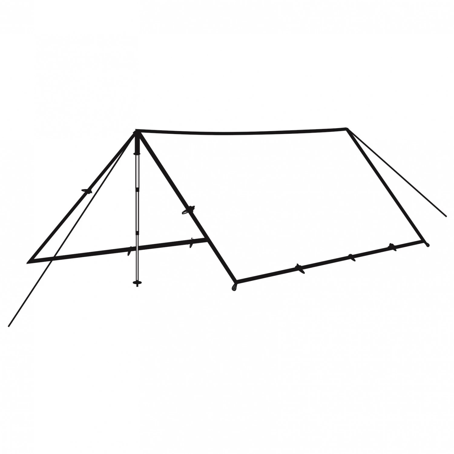 Robens - Tarp 4 X 4 Trail Range - Tarp 7 Robens - Tarp 4 X 4 Trail Range - Tarp – Image 5