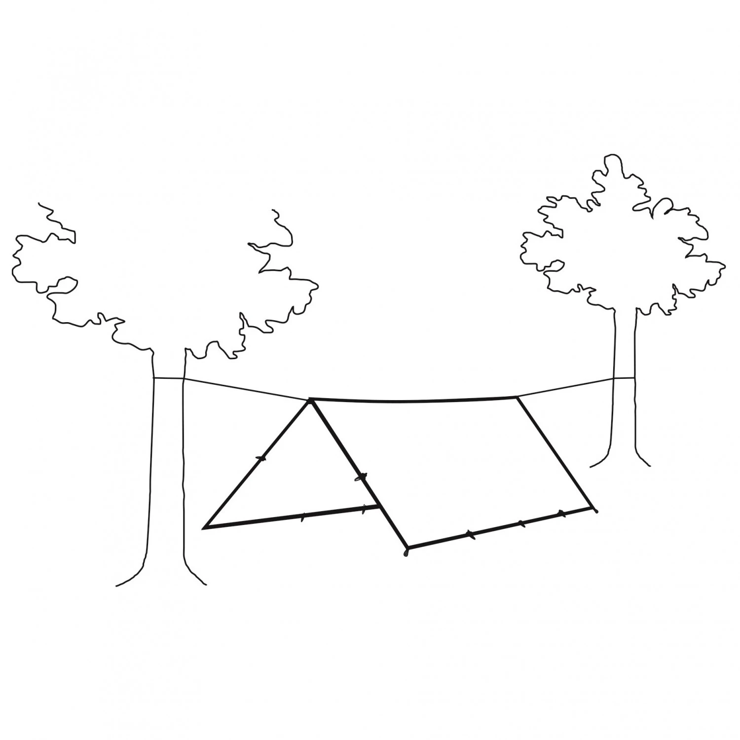 Robens - Tarp 4 X 4 Trail Range - Tarp 8 Robens - Tarp 4 X 4 Trail Range - Tarp – Image 6