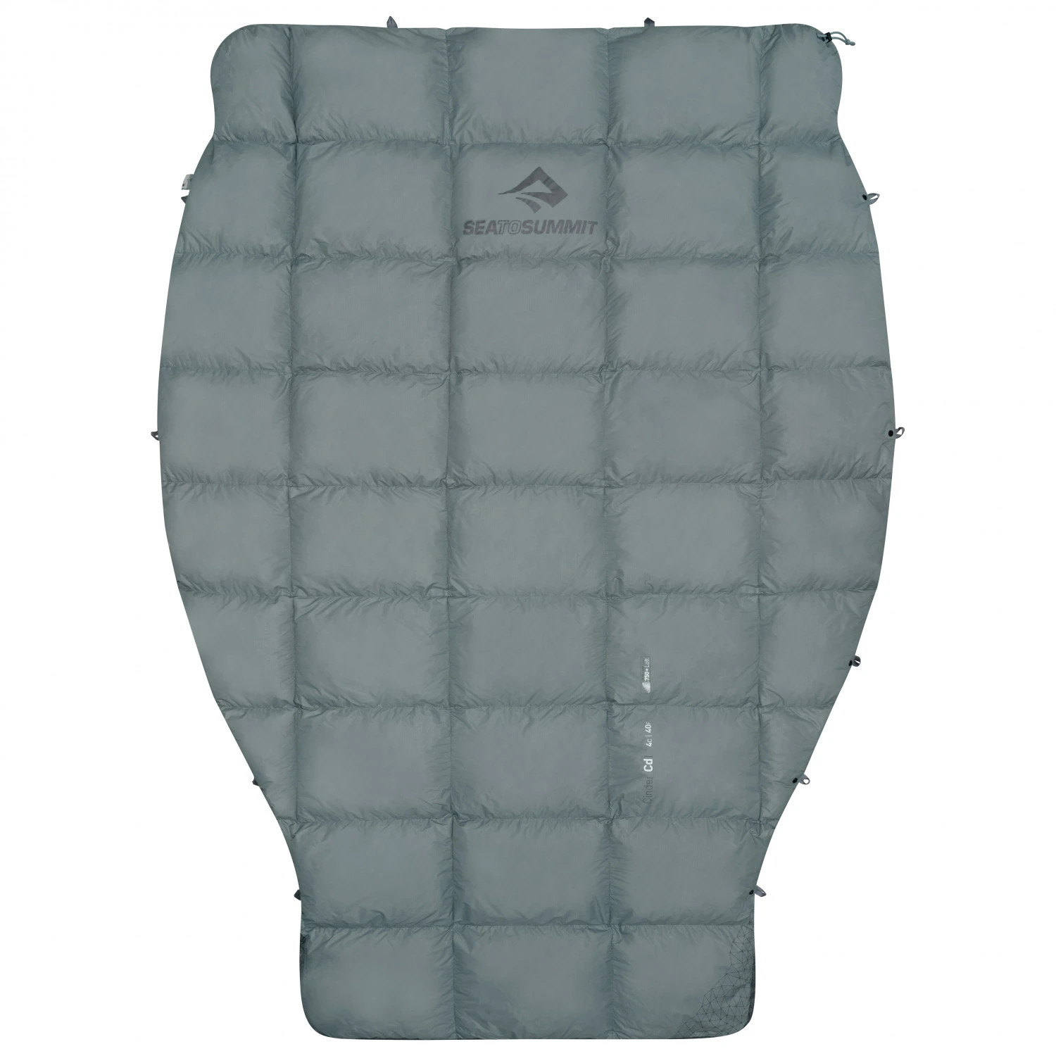 Sea To Summit - Cinder CD1 - Integrated Down Quilt - Couverture 4 Sea To Summit - Cinder CD1 - Integrated Down Quilt - Couverture – Image 2