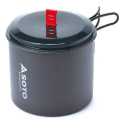 Soto - Amicus W/ Igniter + New River Pot Combo - Réchaud à Gaz -Extérieur Équipement Magasin soto amicus w igniter new river pot combo rechaud a gaz detail 4