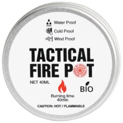 TACTICAL FOODPACK - Tactical Fire Pot - Réchaud à Combustible Sec